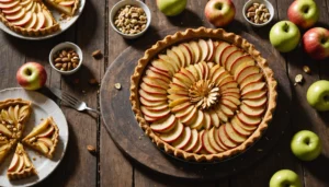 tarte aux pommes healthy